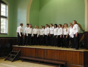 Ordsall Acapella Singers performing at Salford Lads' Club Ordsall Acapella Singers performing at Salford Lads' Club