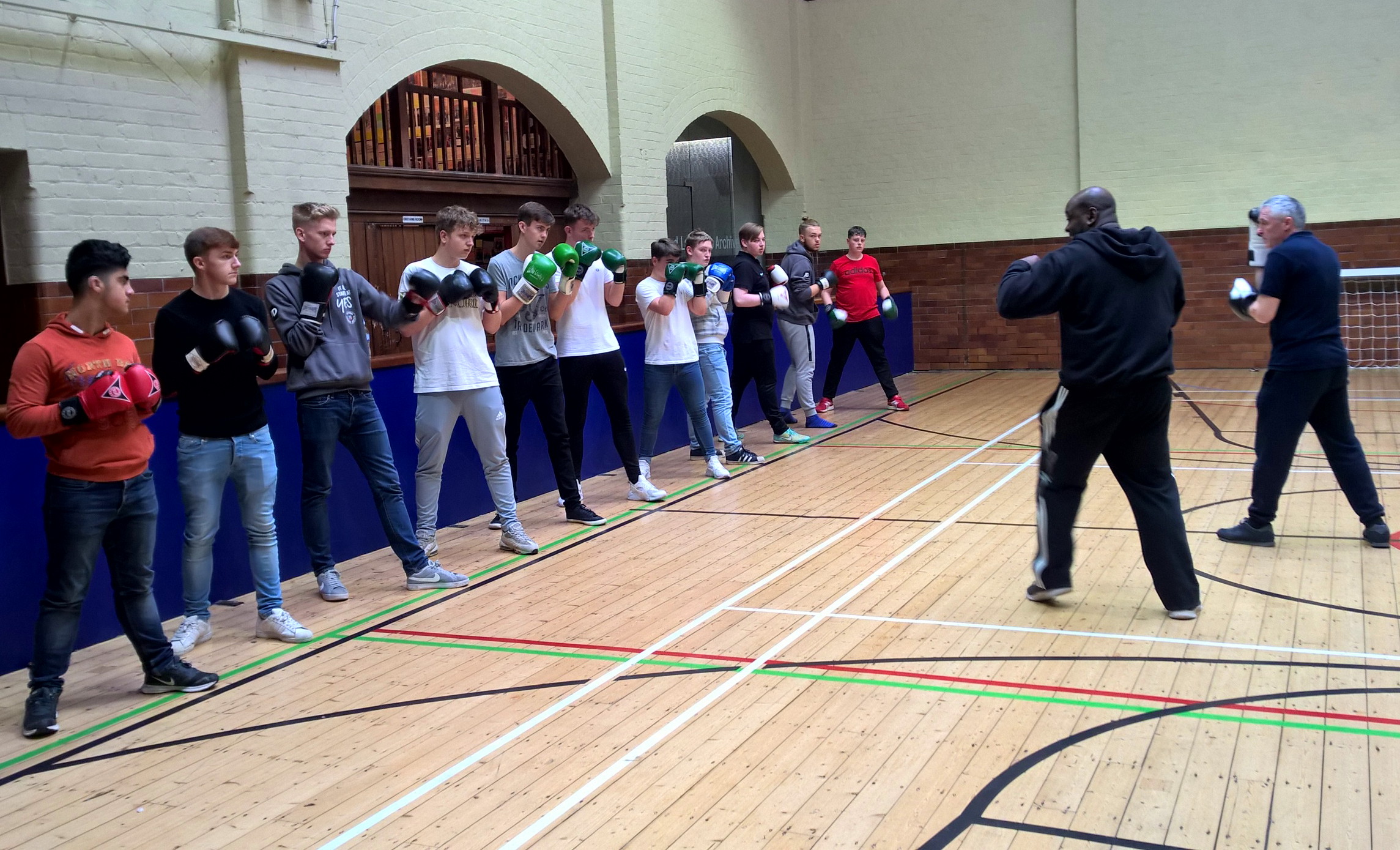 SUMO, boxing and first aid make good citizens