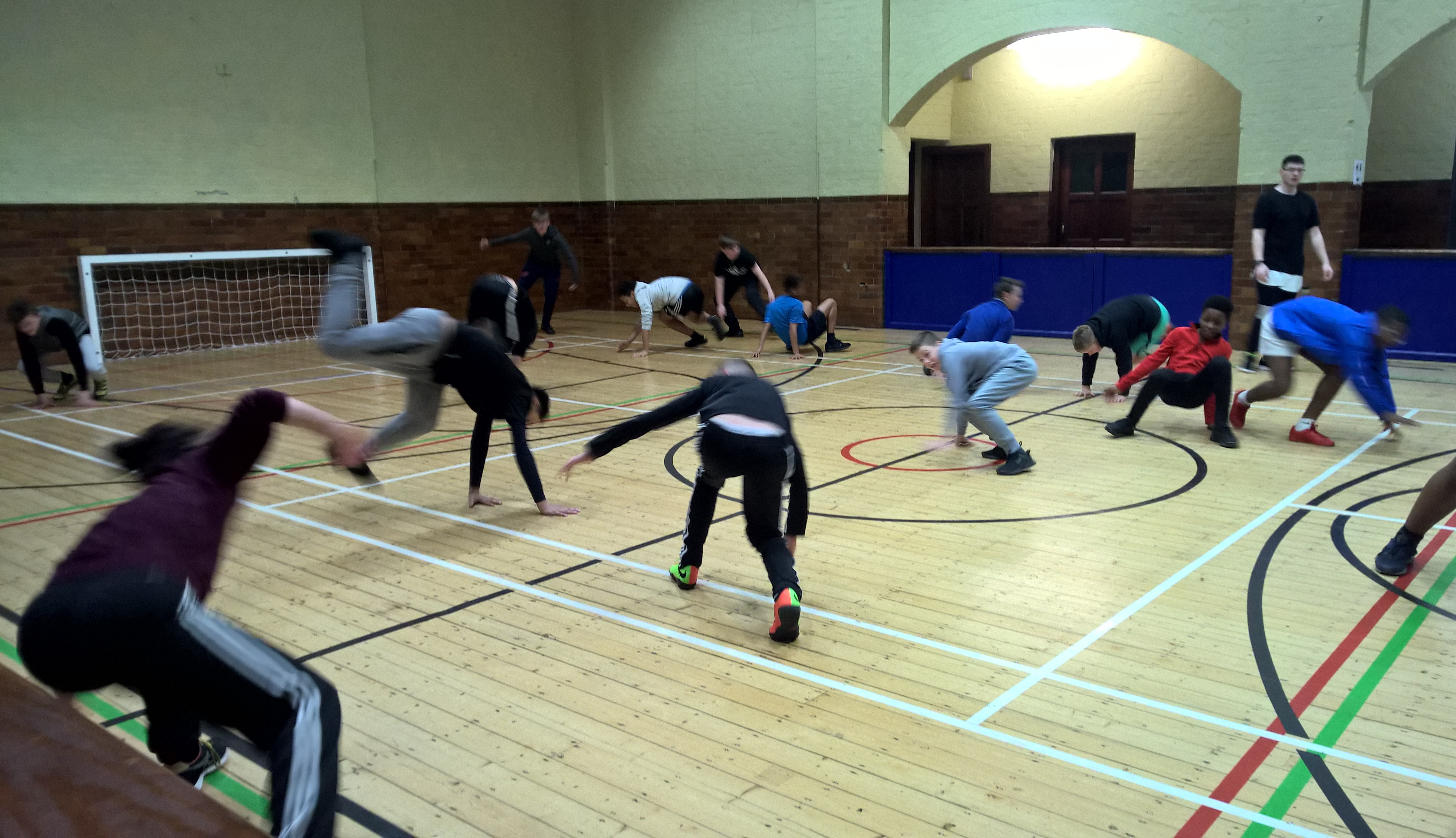 STRIDE – Boys Dance project at the club