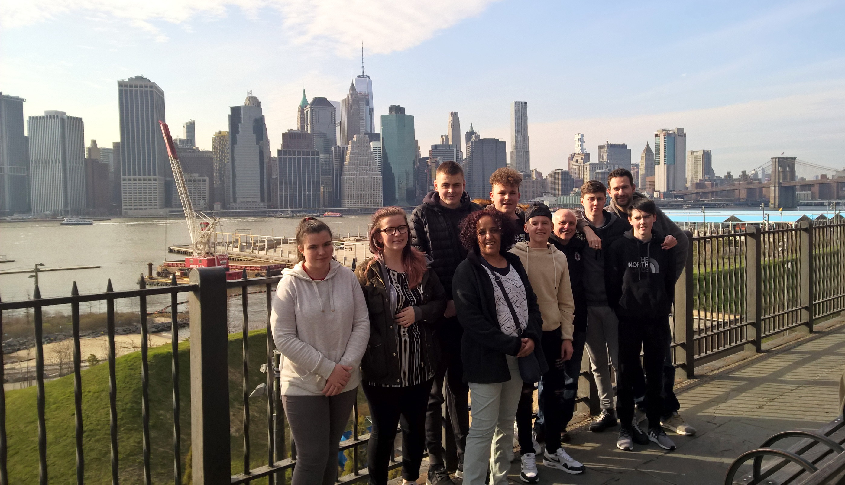 Visit to New York by Salford Lads & Girls