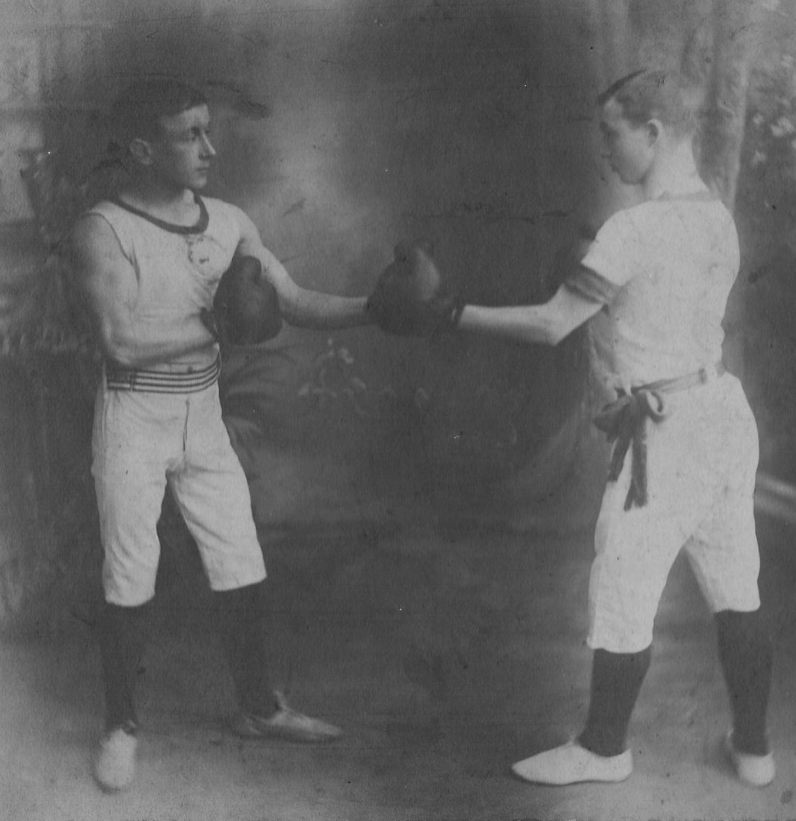 Boxing at Salford Lads Club in the early 1900s